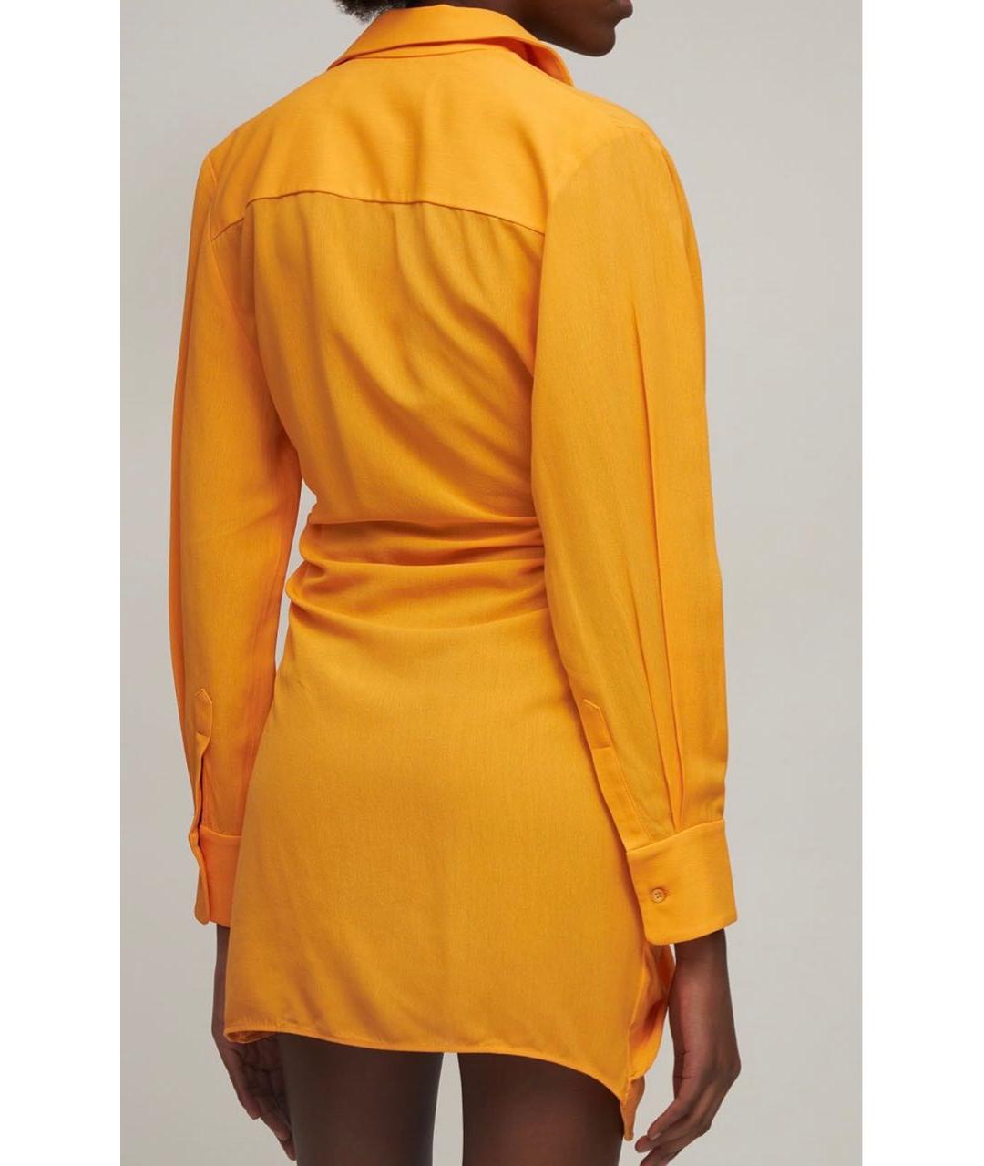 JACQUEMUS Оранжевое платье, фото 2