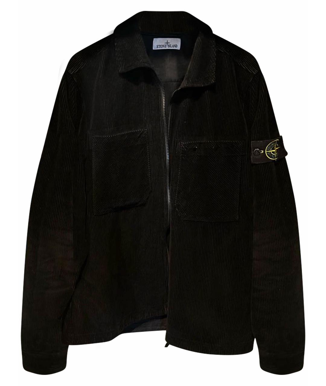 STONE ISLAND Черная куртка, фото 1