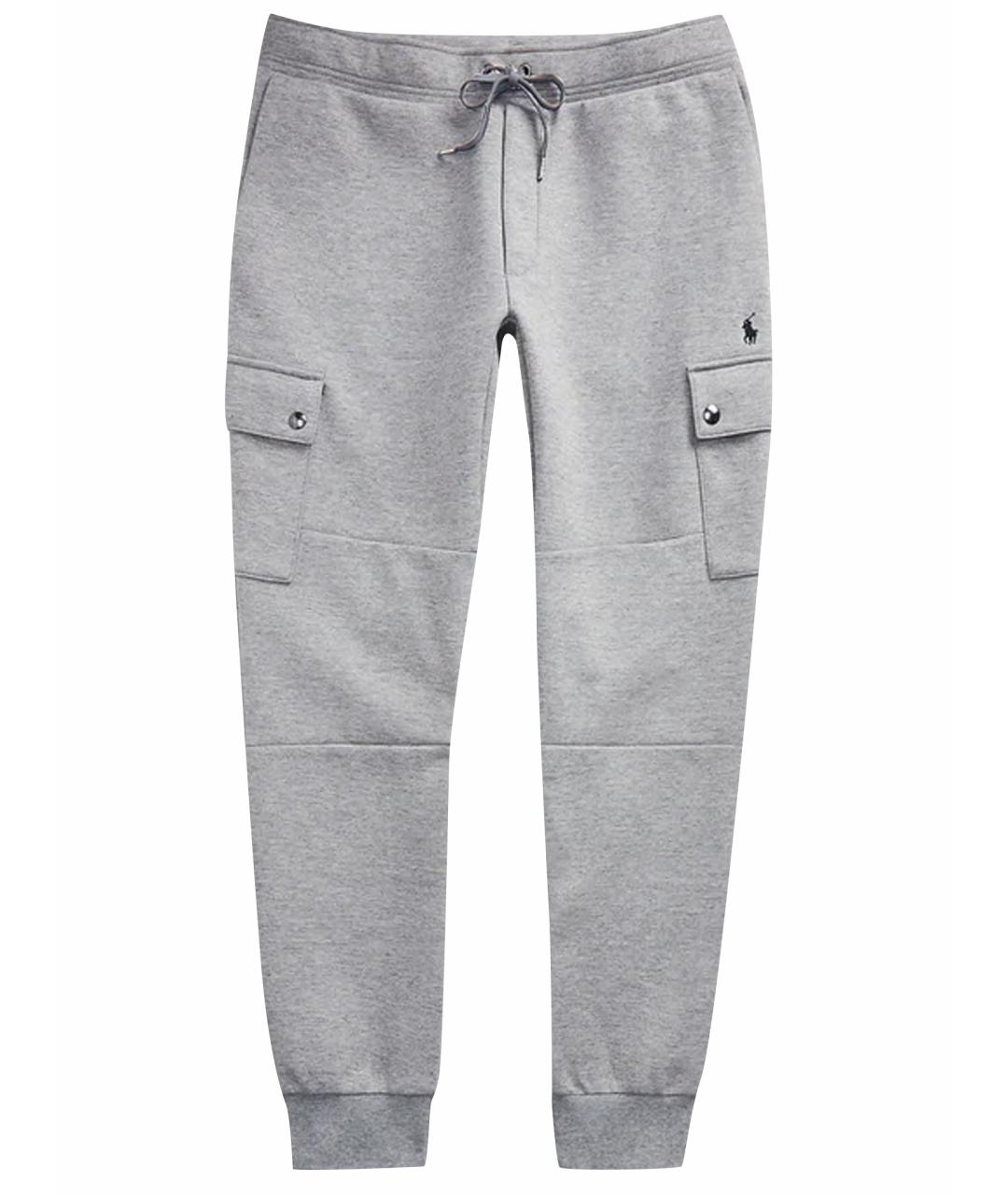 POLO RALPH LAUREN Серый хлопковый спортивный костюм, фото 1