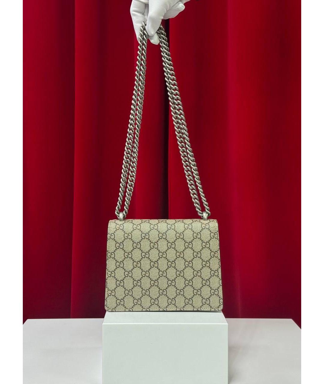 GUCCI Бежевая сумка через плечо, фото 8