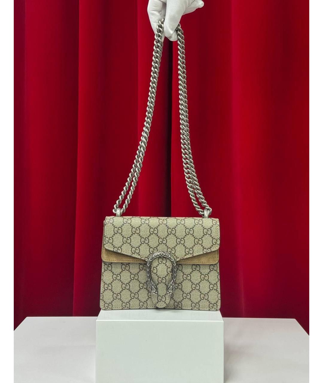 GUCCI Бежевая сумка через плечо, фото 7