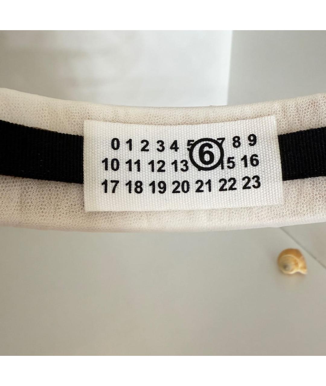 MM6 MAISON MARGIELA Белый ободок, фото 7