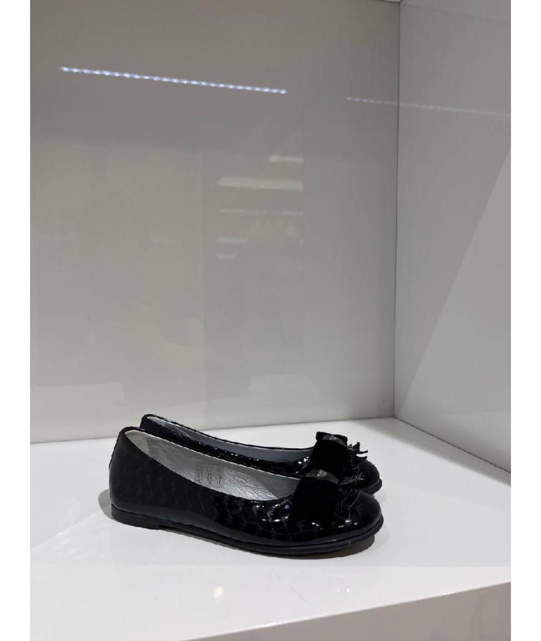 EMPORIO ARMANI Черные балетки, фото 3