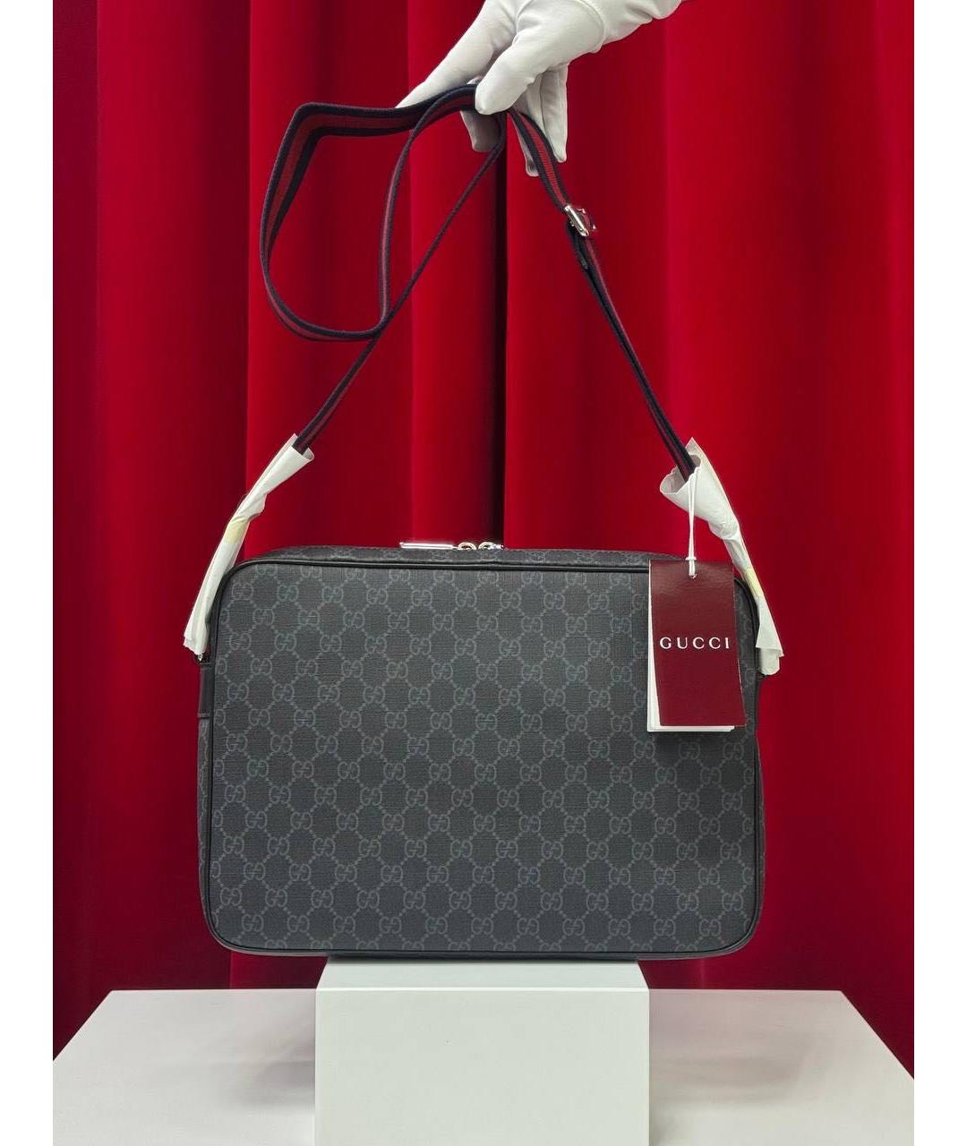 GUCCI Кожаная сумка на плечо, фото 6