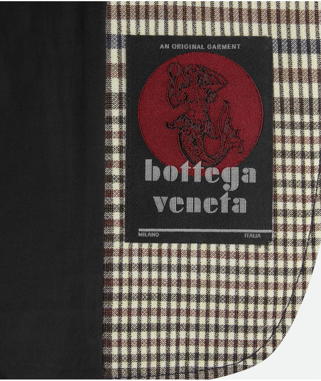 BOTTEGA VENETA Мульти хлопковый жакет/пиджак, фото 5