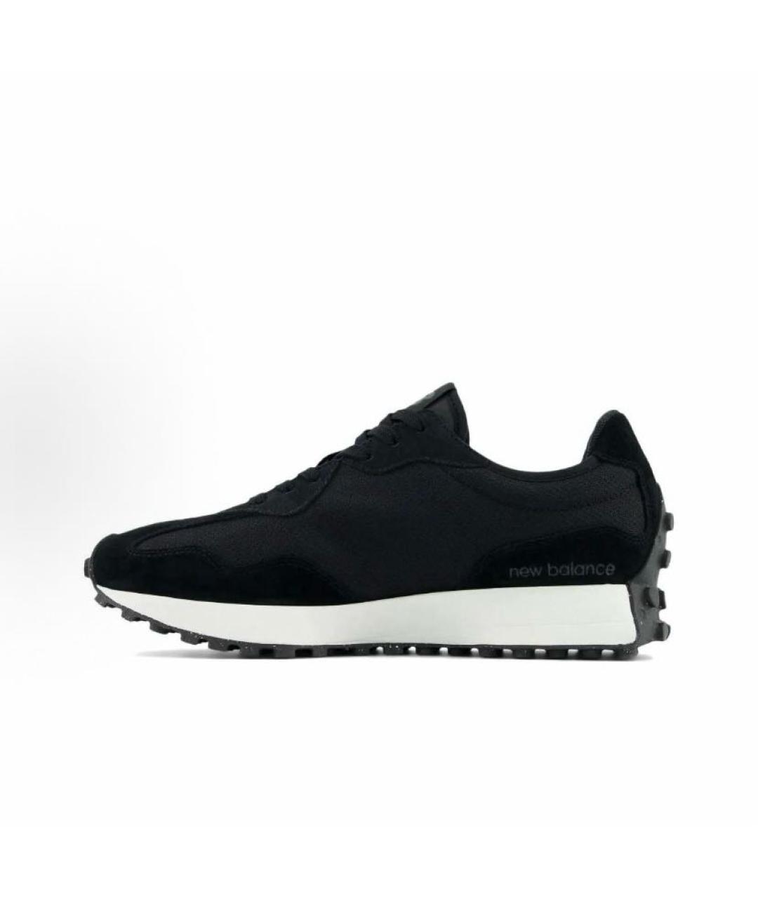 NEW BALANCE Черные текстильные низкие кроссовки / кеды, фото 3
