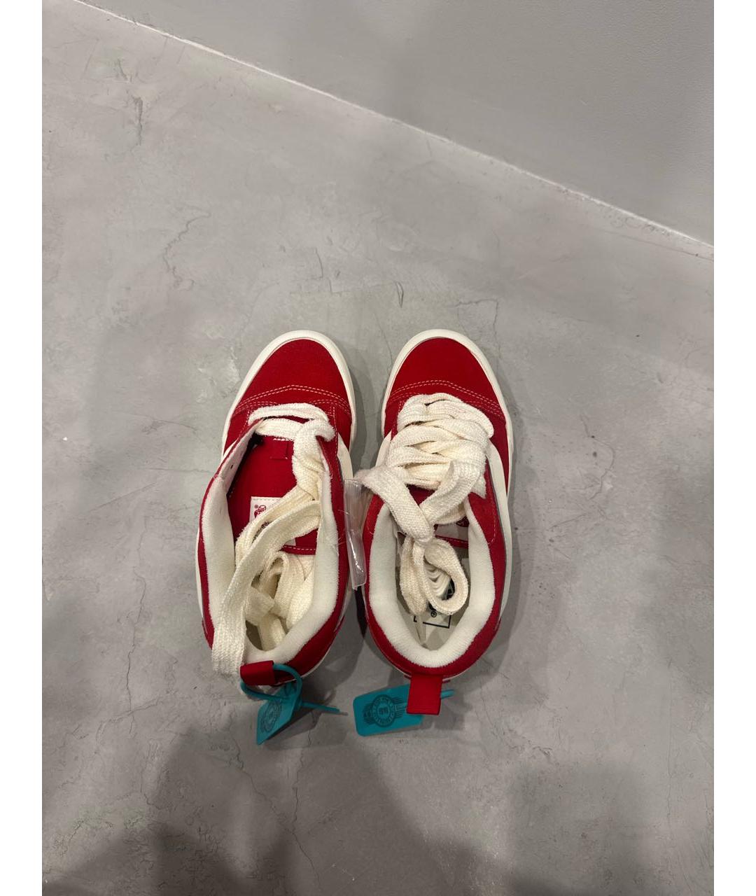 VANS Красные замшевые кеды, фото 3