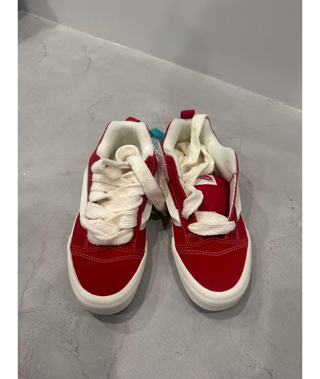 VANS Красные замшевые кеды, фото 2