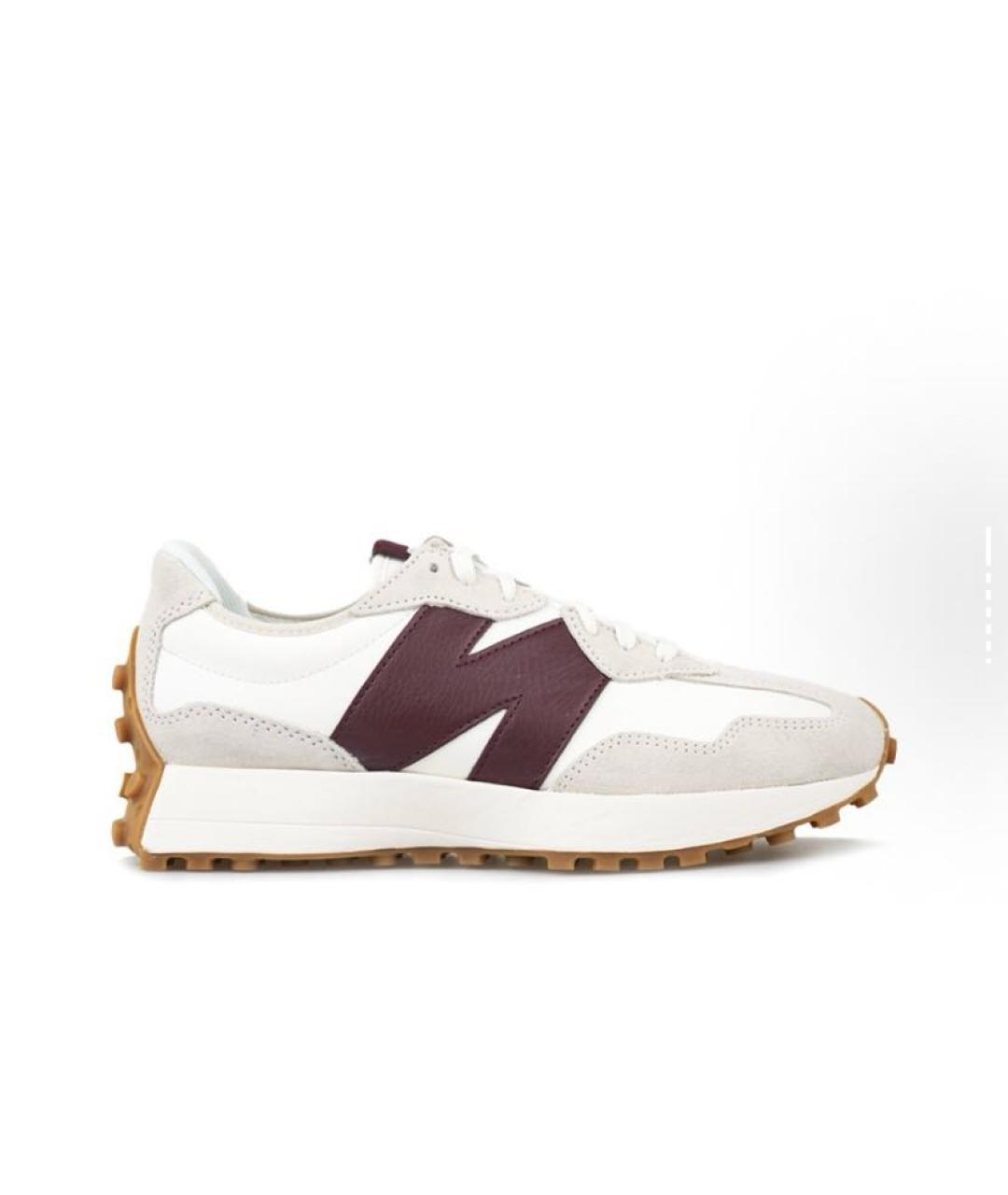 NEW BALANCE Бежевые кожаные кроссовки, фото 7