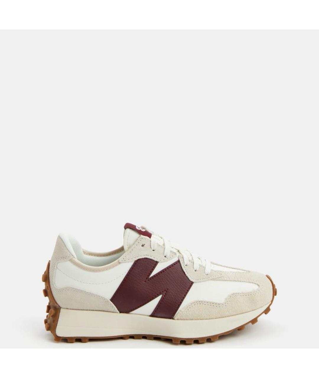 NEW BALANCE Бежевые кожаные кроссовки, фото 2