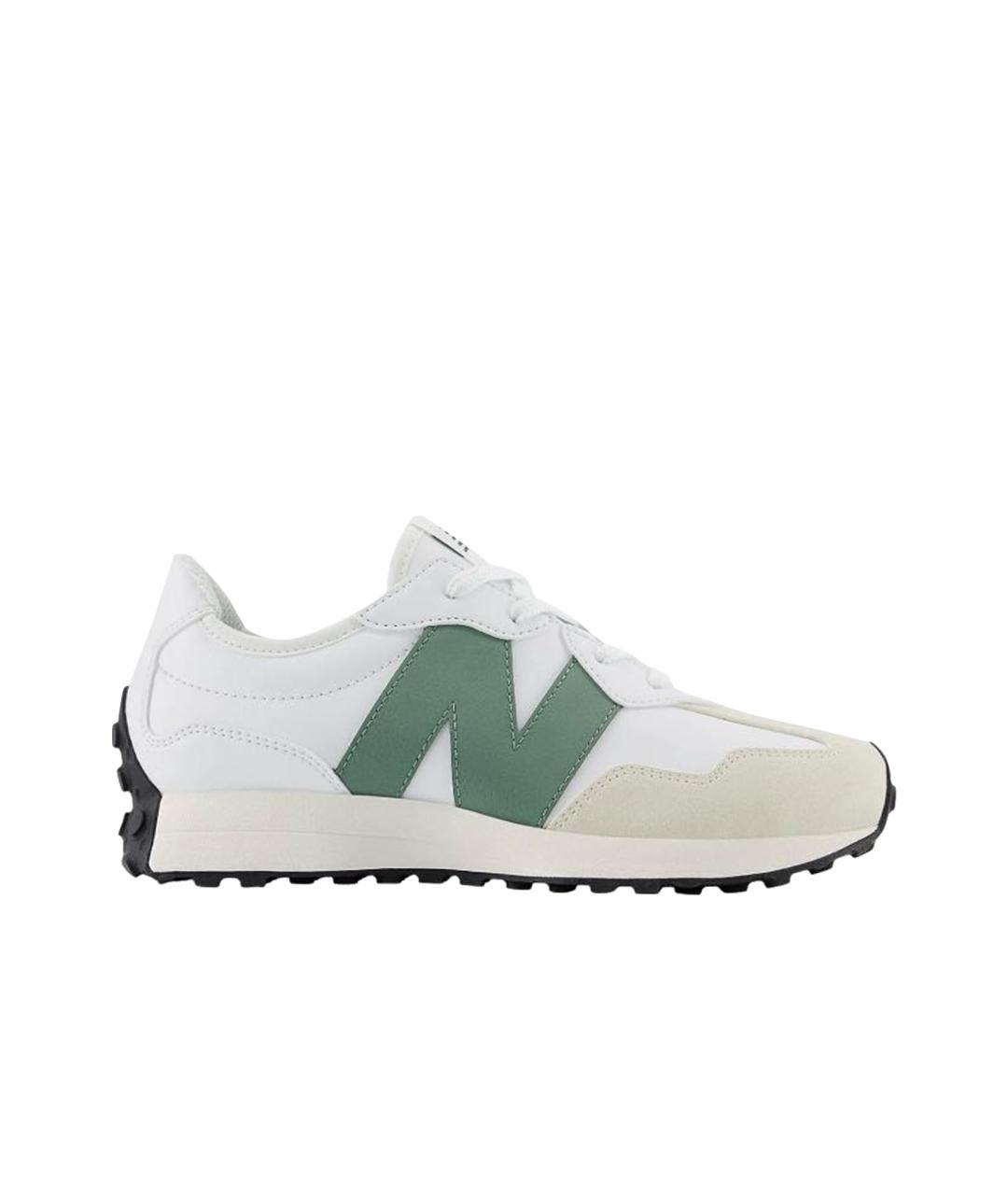 NEW BALANCE Белые замшевые кроссовки, фото 1