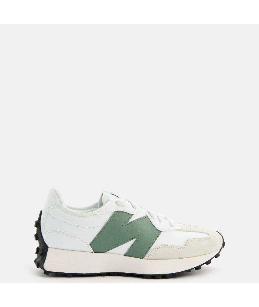 NEW BALANCE Белые замшевые кроссовки, фото 2