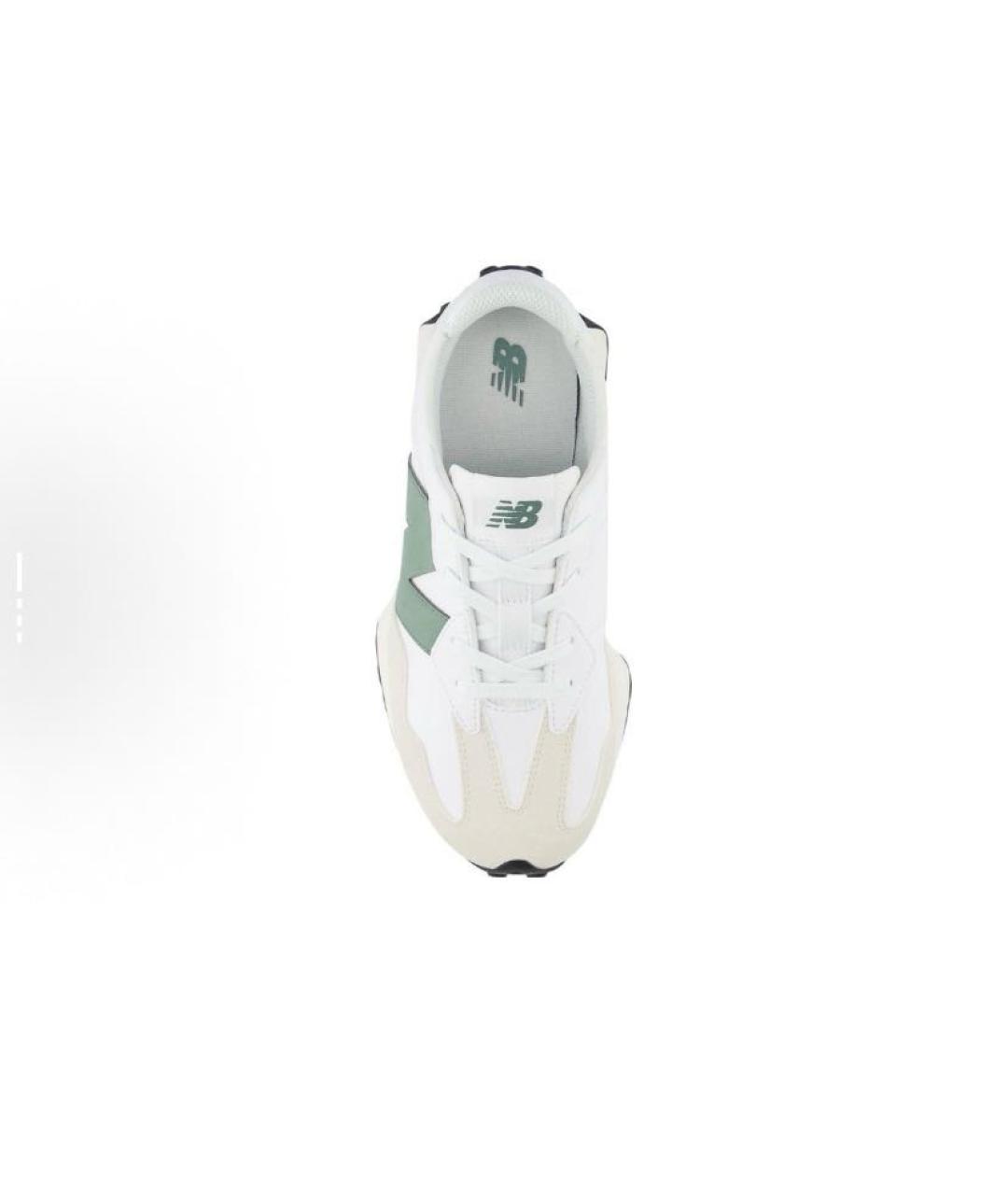NEW BALANCE Белые замшевые кроссовки, фото 5