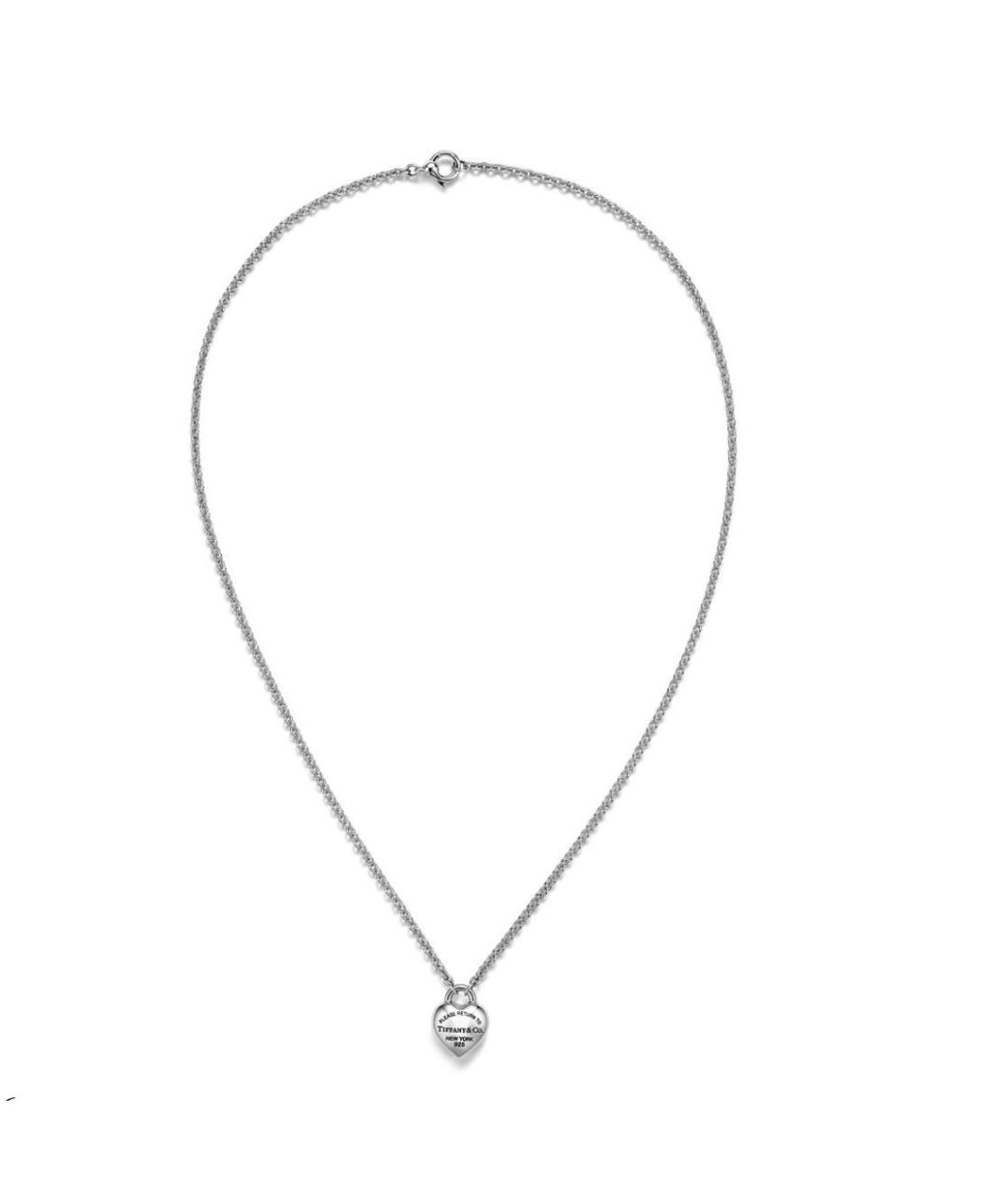 TIFFANY&CO Серебряное серебряное колье, фото 3