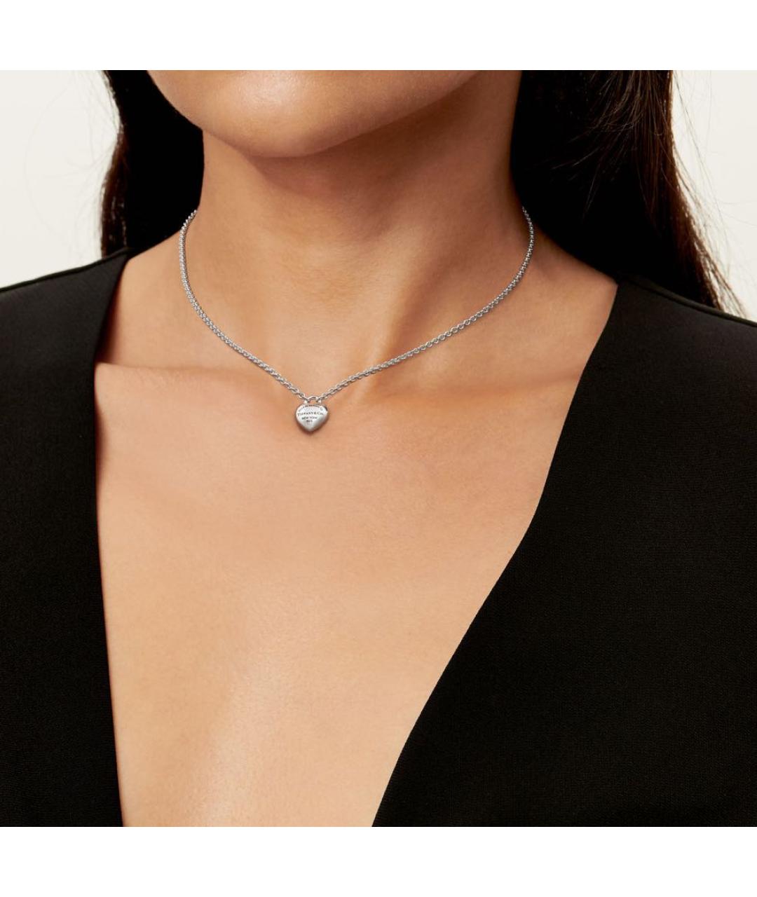 TIFFANY&CO Серебряное серебряное колье, фото 2