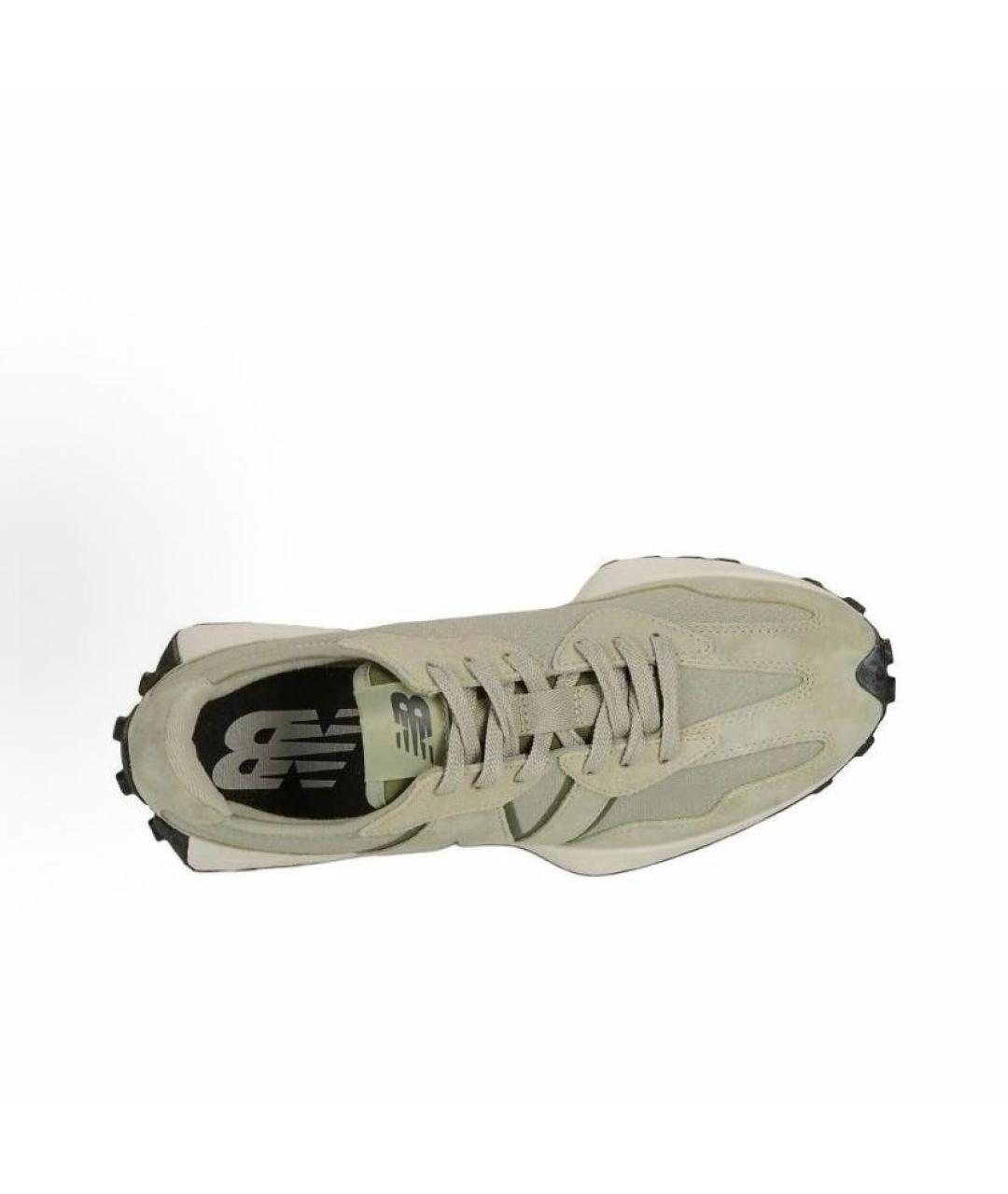 NEW BALANCE Зеленые текстильные кроссовки, фото 4