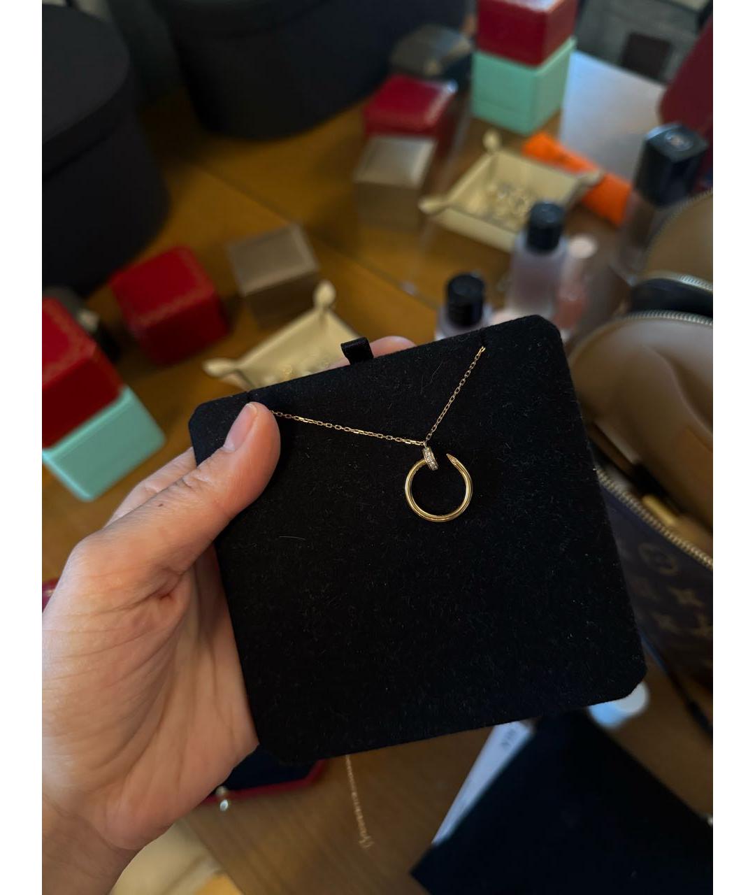 CARTIER Золотая подвеска из розового золота, фото 3