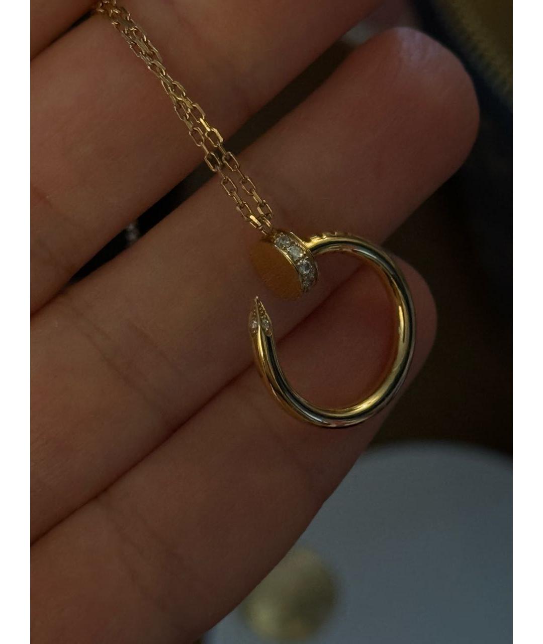 CARTIER Золотая подвеска из розового золота, фото 4