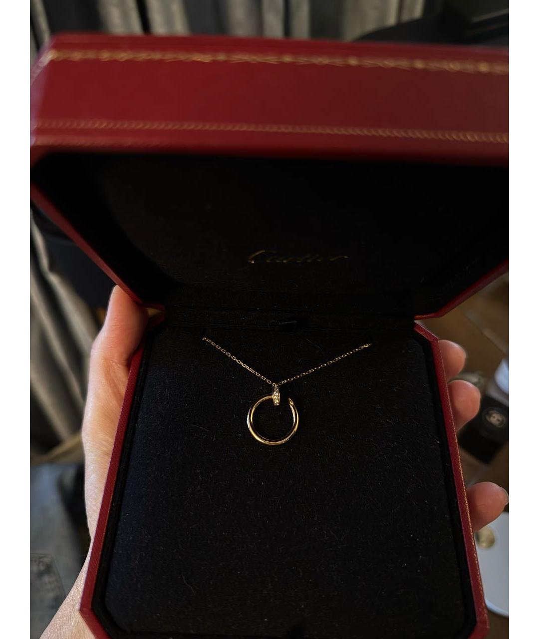 CARTIER Золотая подвеска из розового золота, фото 2