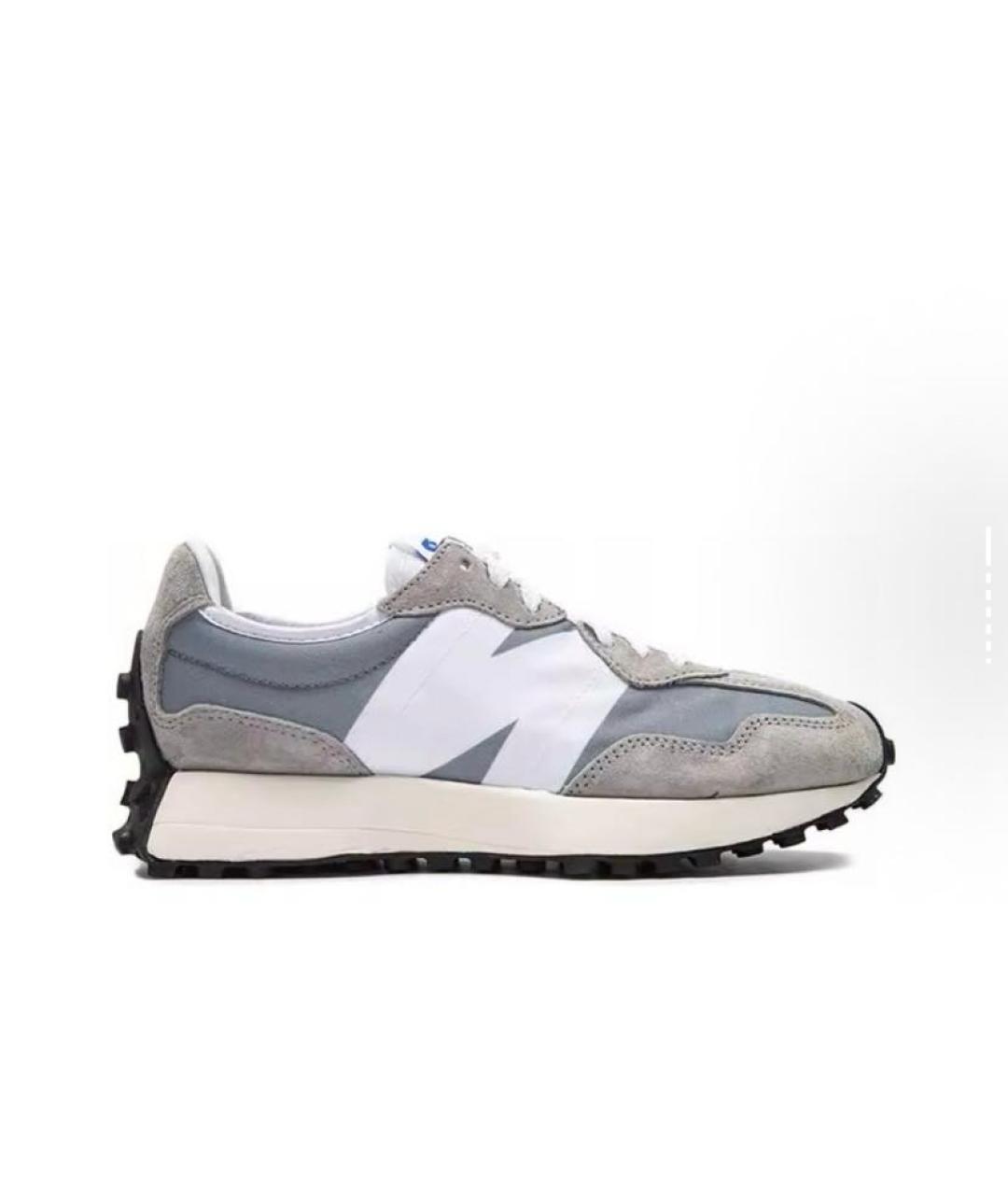 NEW BALANCE Серые замшевые кроссовки, фото 8