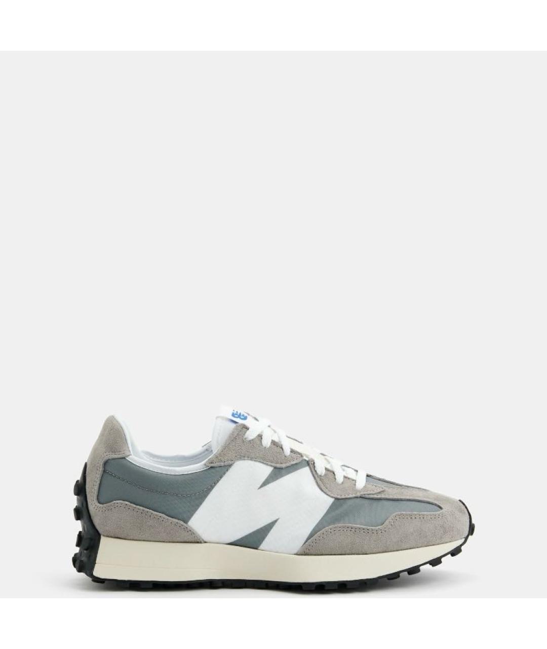 NEW BALANCE Серые замшевые кроссовки, фото 2