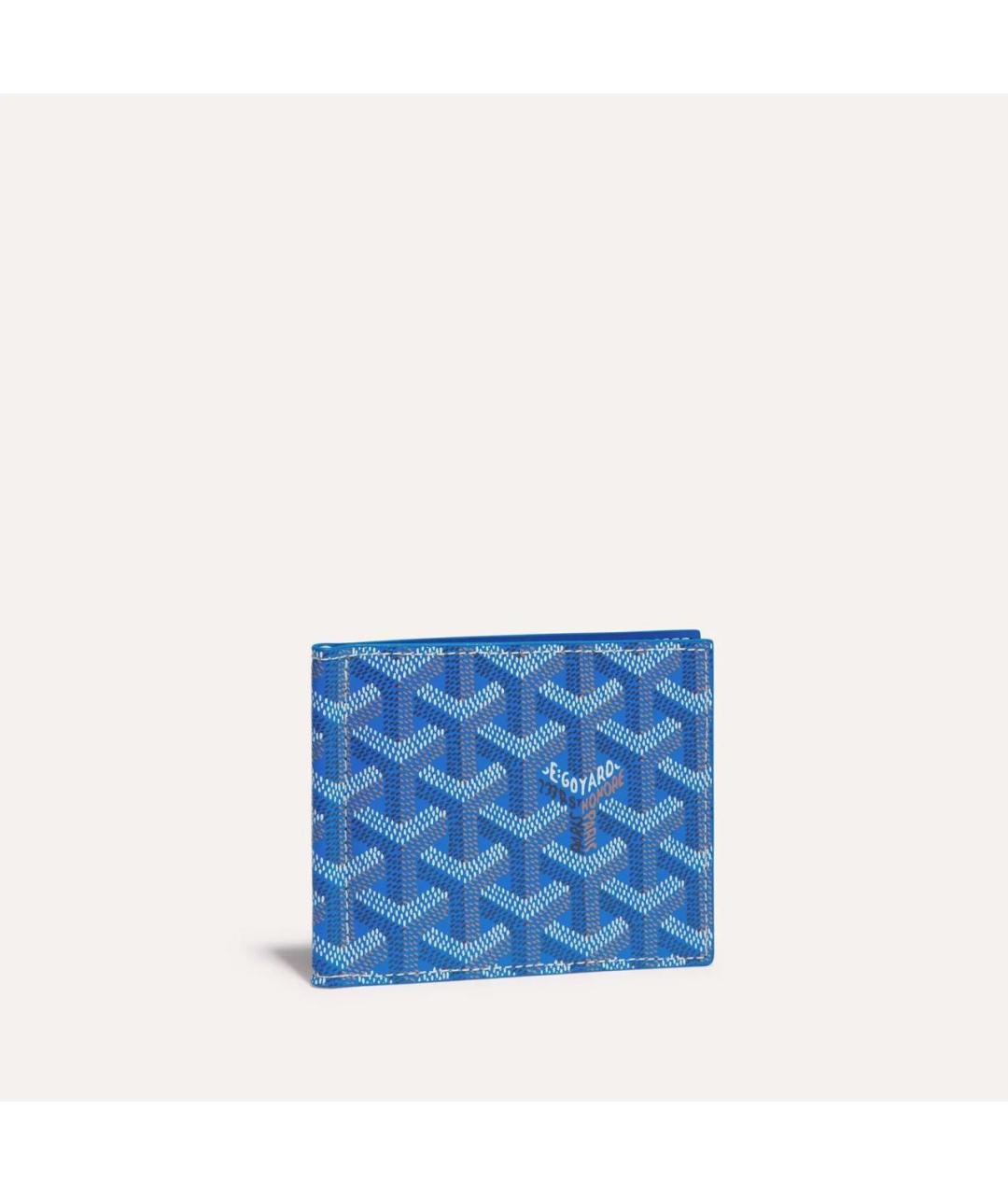GOYARD Голубой кошелек, фото 4