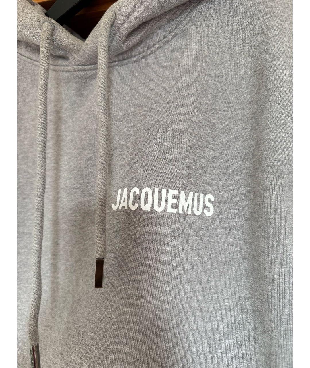 JACQUEMUS Серый хлопковый спортивные костюмы, фото 3