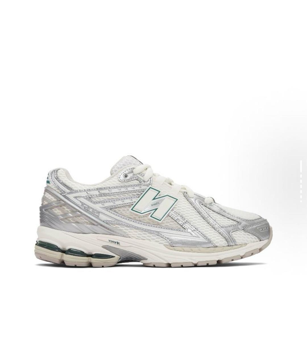 NEW BALANCE Белые замшевые кроссовки, фото 9