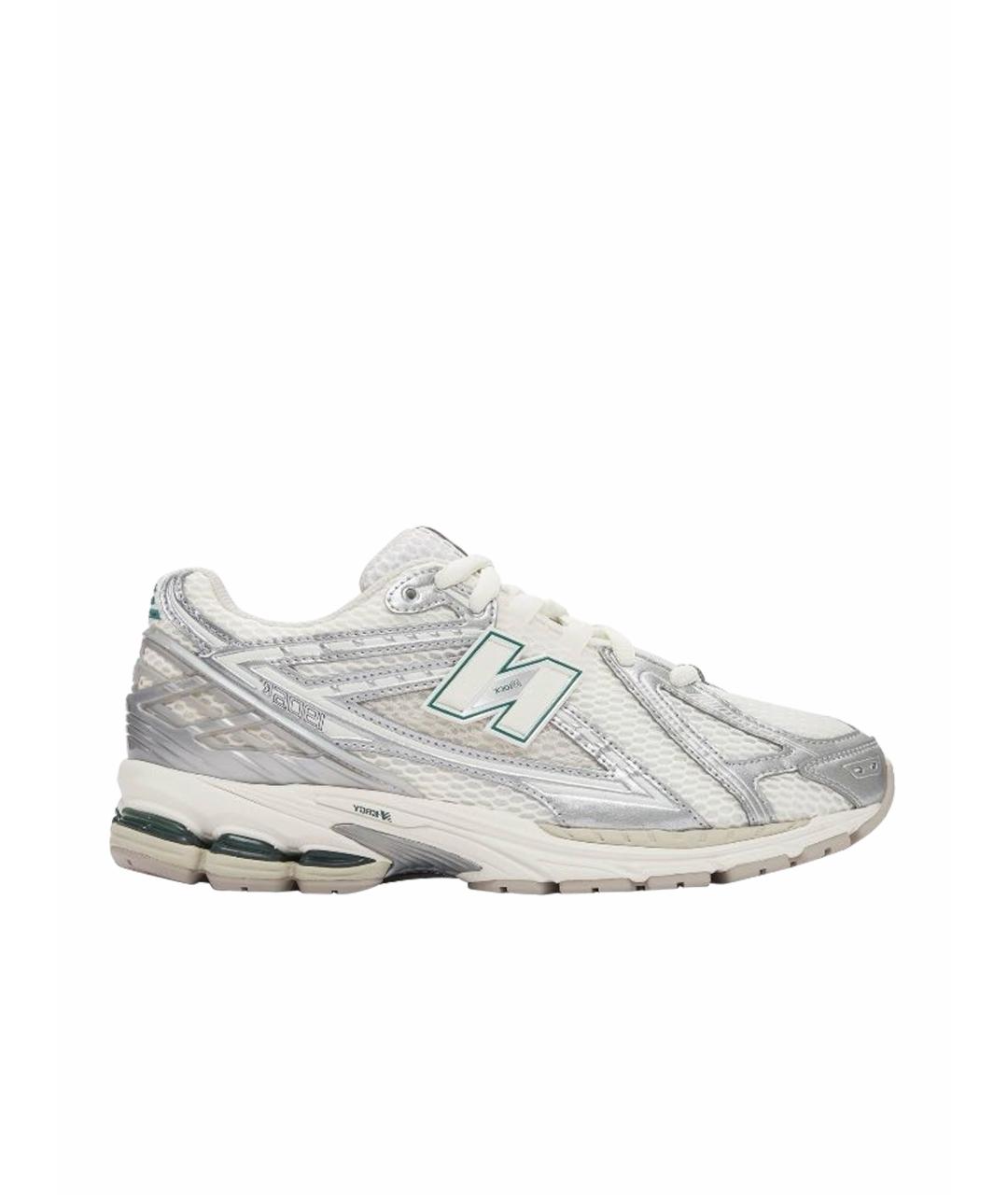 NEW BALANCE Белые замшевые кроссовки, фото 1