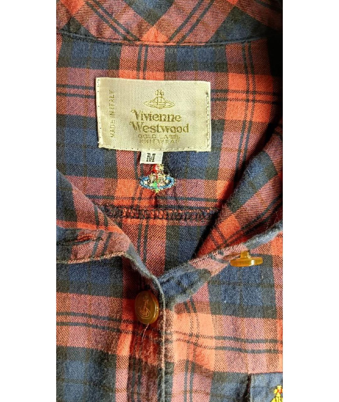 VIVIENNE WESTWOOD Красная хлопковая рубашка, фото 5