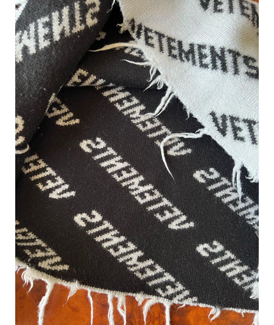 VETEMENTS Серый шерстяной джемпер / свитер, фото 8