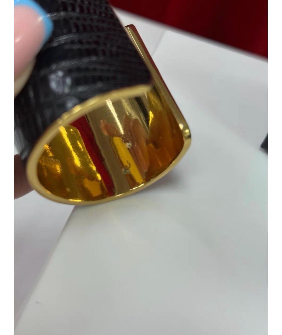 SAINT LAURENT Черный браслет, фото 5