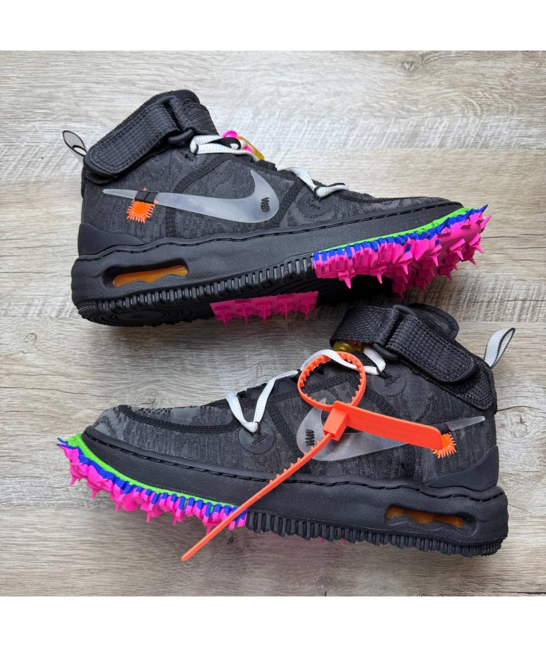 NIKE X OFF-WHITE Черные кроссовки, фото 2