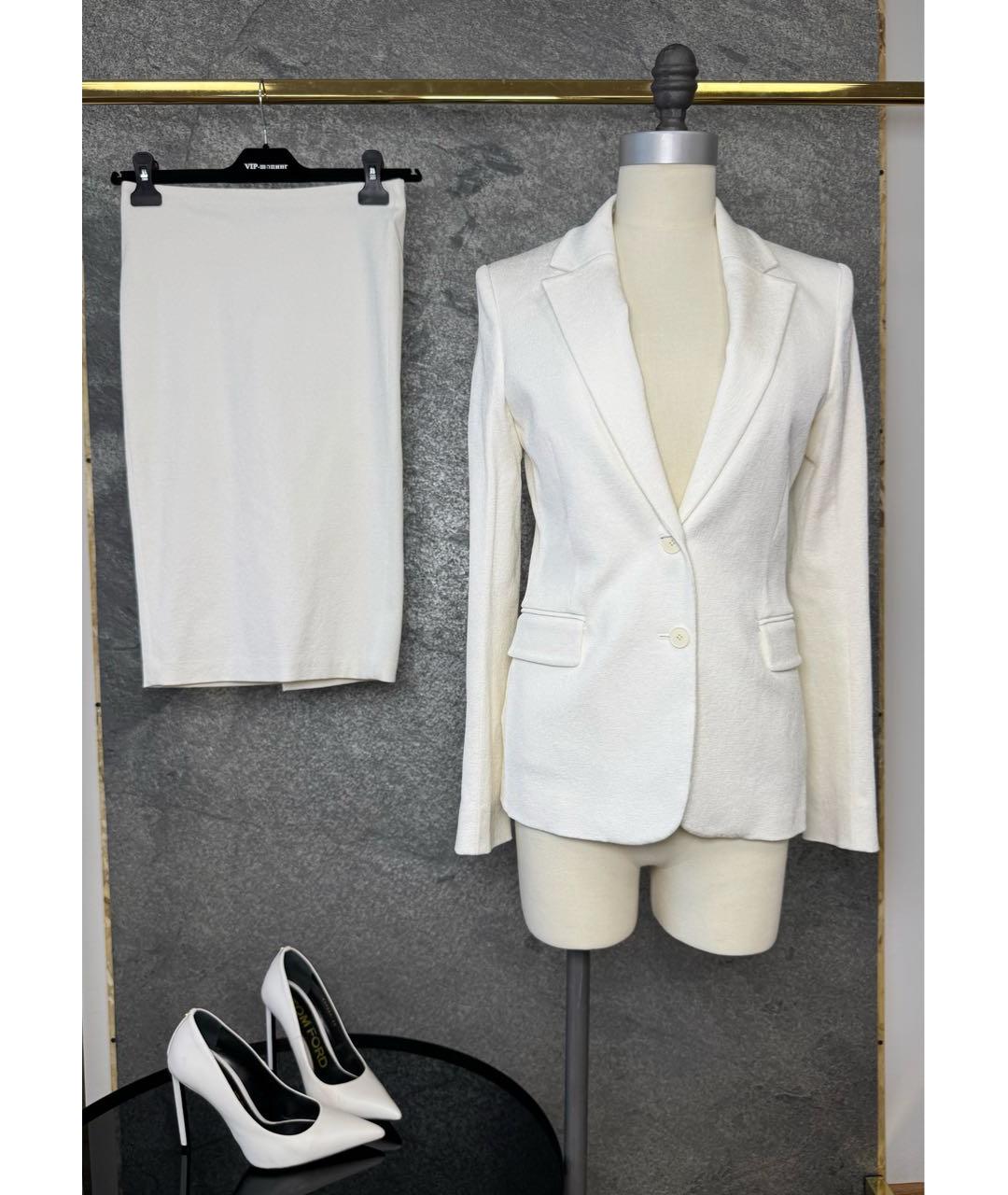 TOM FORD Белый костюм с юбками, фото 9