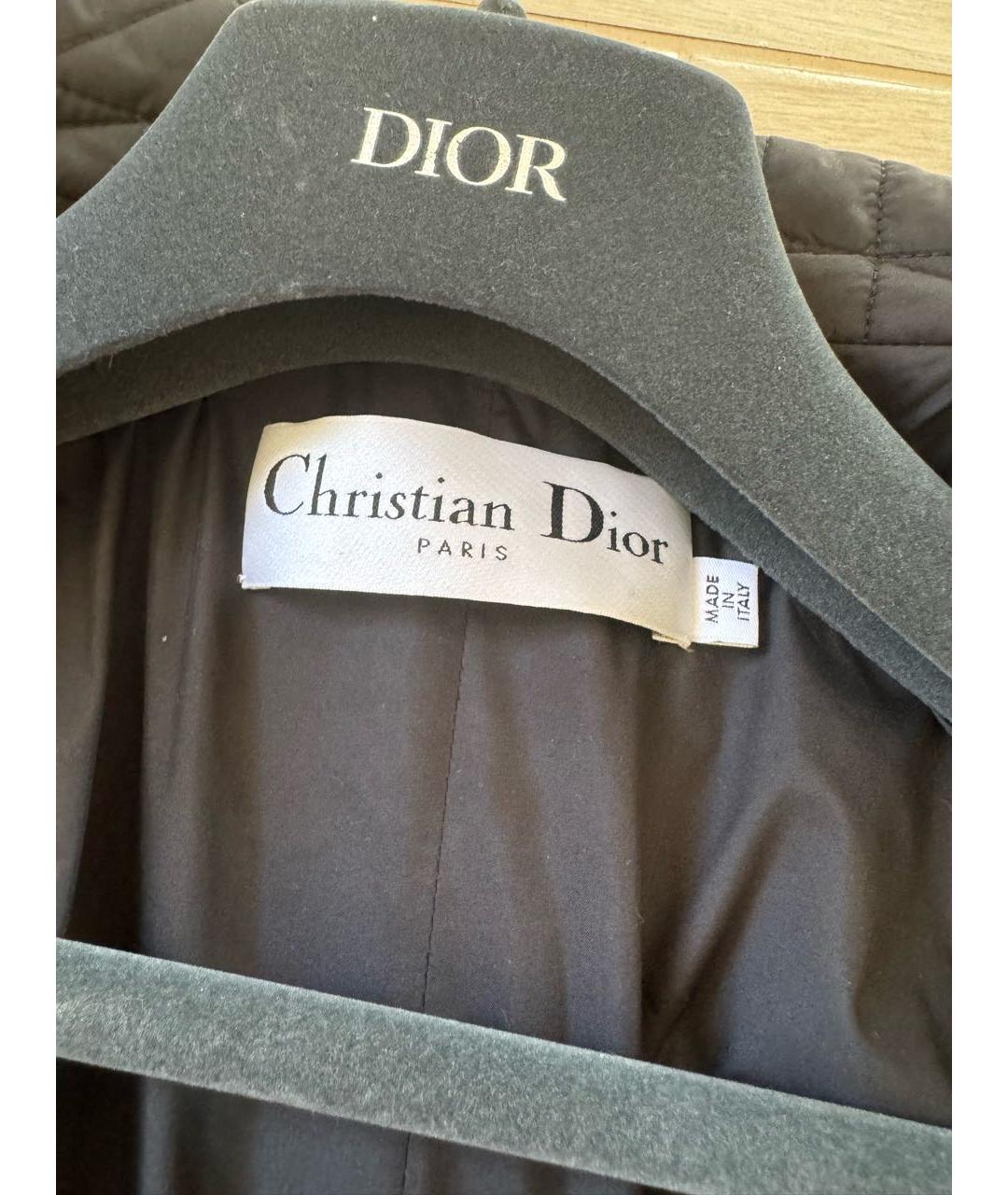 CHRISTIAN DIOR Черная полиамидовая куртка, фото 3