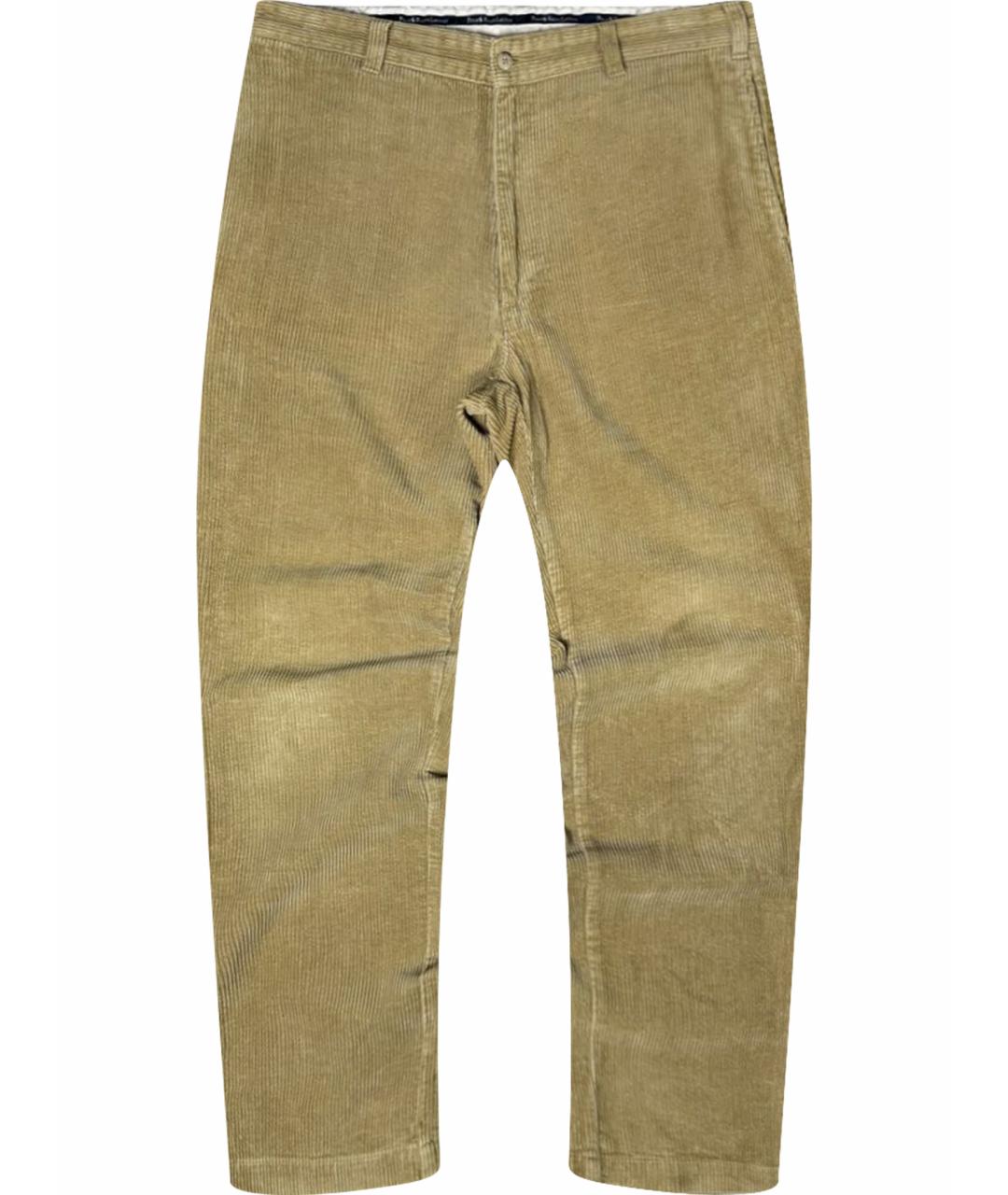 POLO RALPH LAUREN Бежевые повседневные брюки, фото 1
