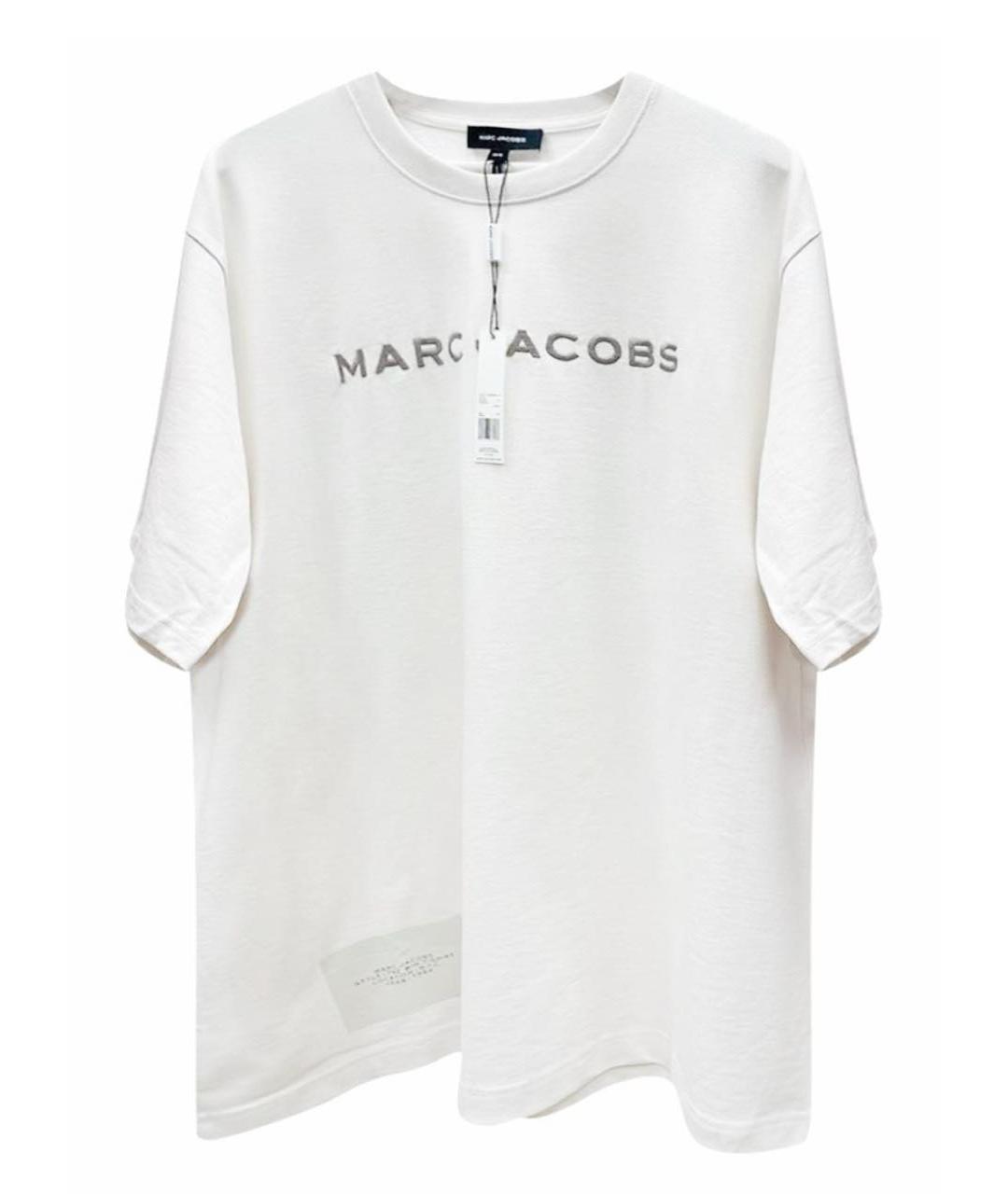 MARC JACOBS Белая хлопковая футболка, фото 6