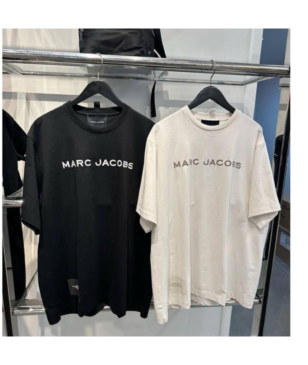 MARC JACOBS Белая хлопковая футболка, фото 5