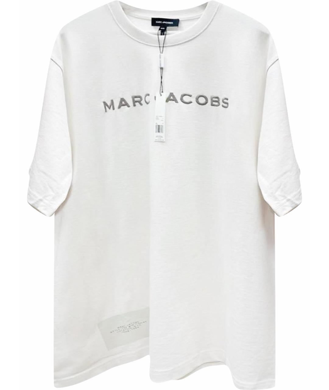 MARC JACOBS Белая хлопковая футболка, фото 1