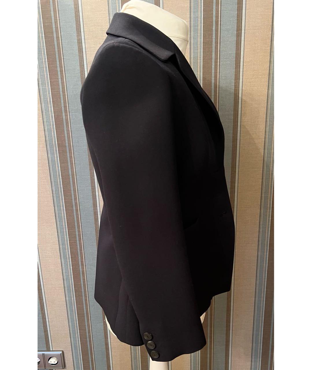 CHRISTIAN DIOR Черный шерстяной жакет/пиджак, фото 4