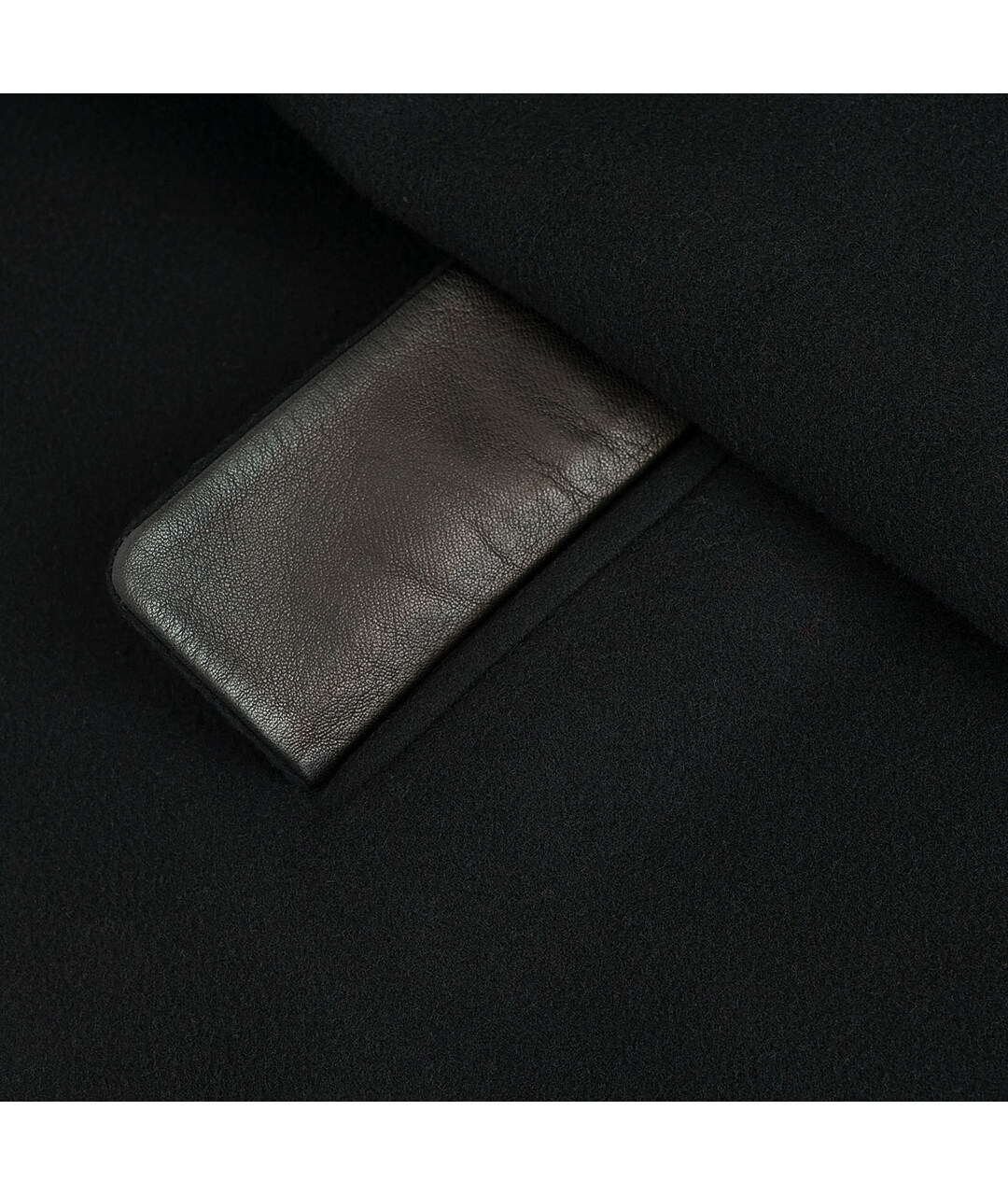 ERMENEGILDO ZEGNA Черное шерстяное пальто, фото 4