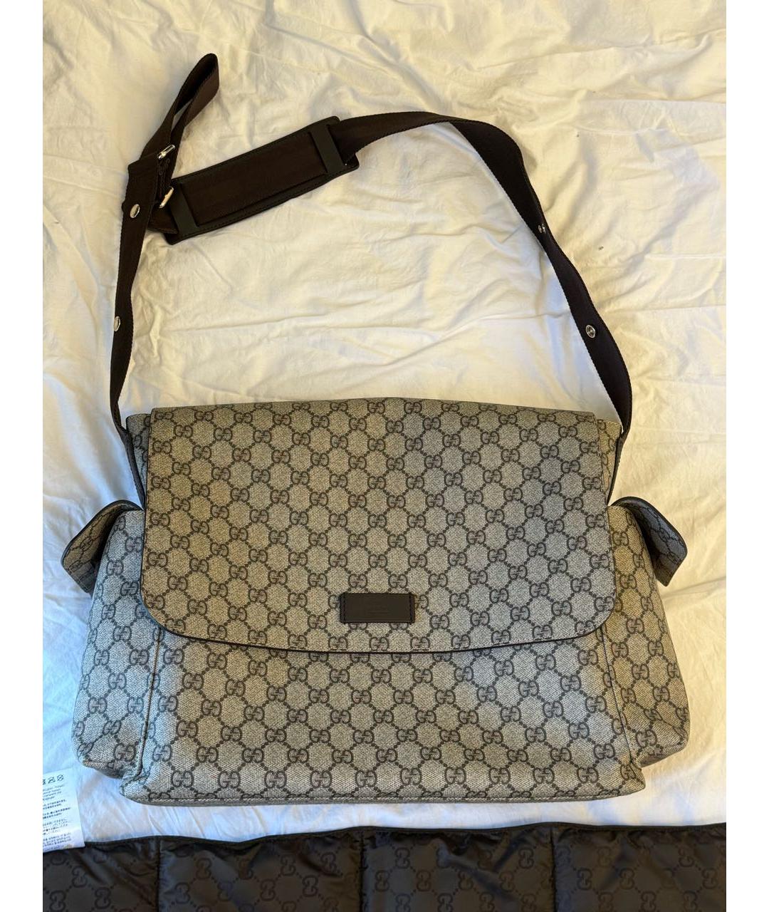 GUCCI Бежевая дорожная/спортивная сумка, фото 2