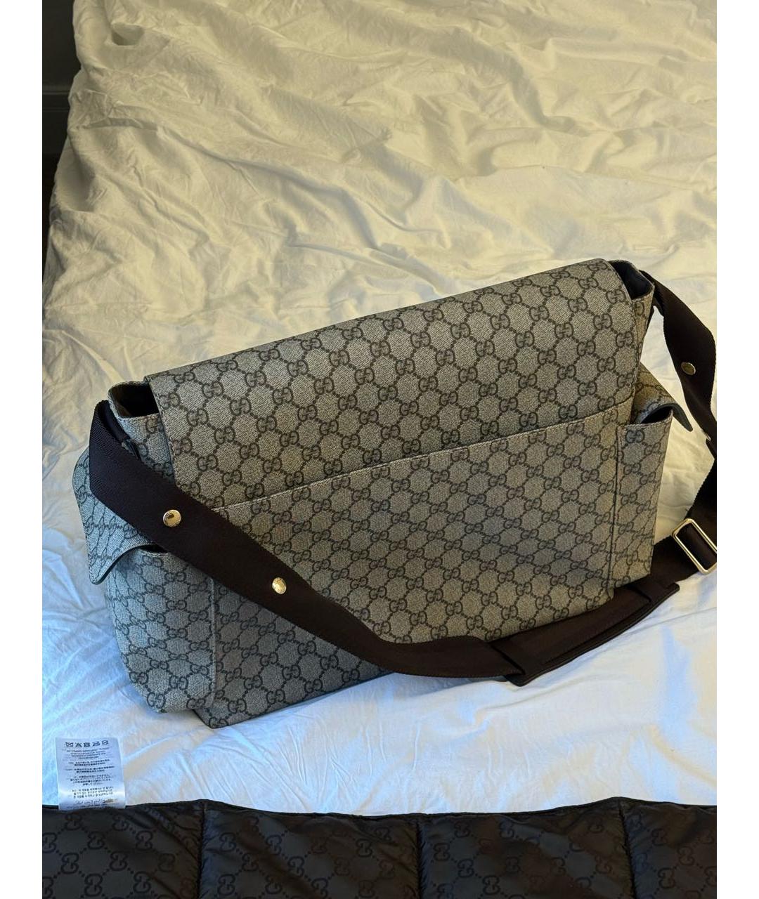 GUCCI Бежевая дорожная/спортивная сумка, фото 8