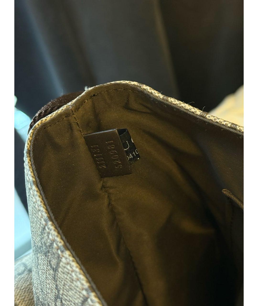 GUCCI Бежевая дорожная/спортивная сумка, фото 6