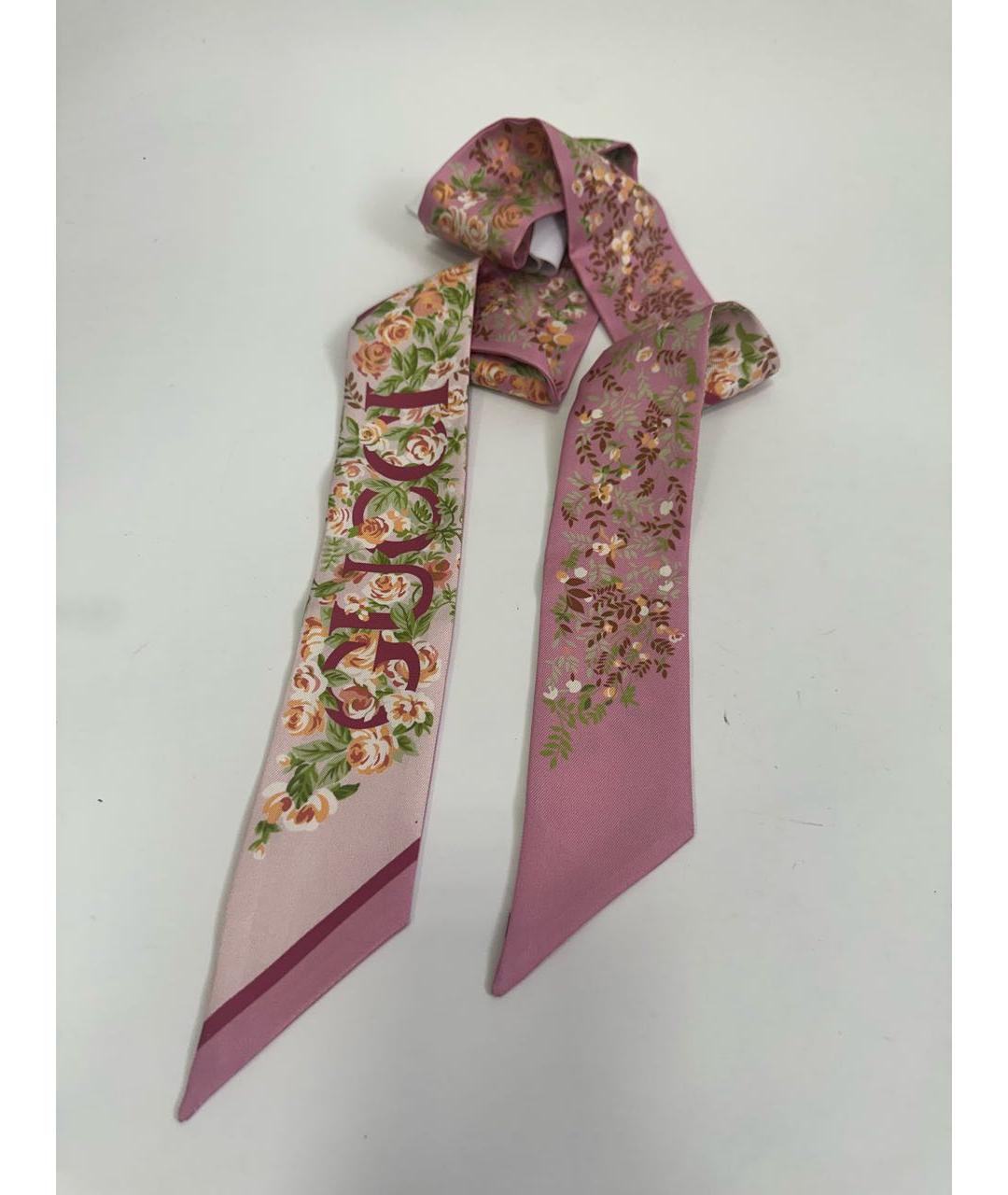 GUCCI Мульти шелковый платок, фото 9