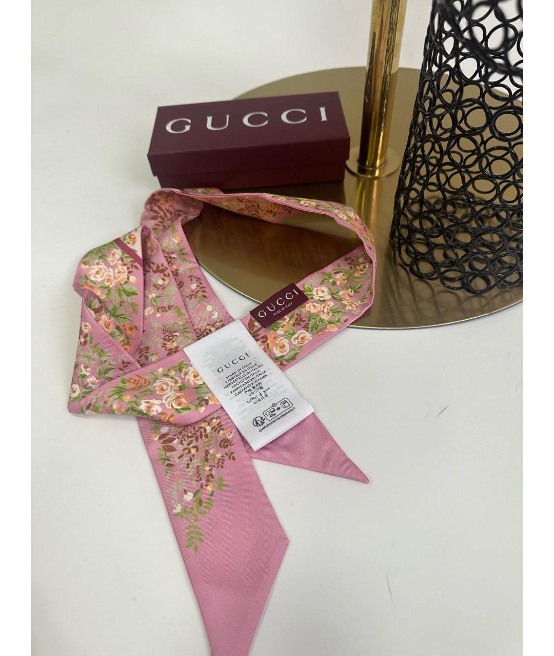GUCCI Мульти шелковый платок, фото 3