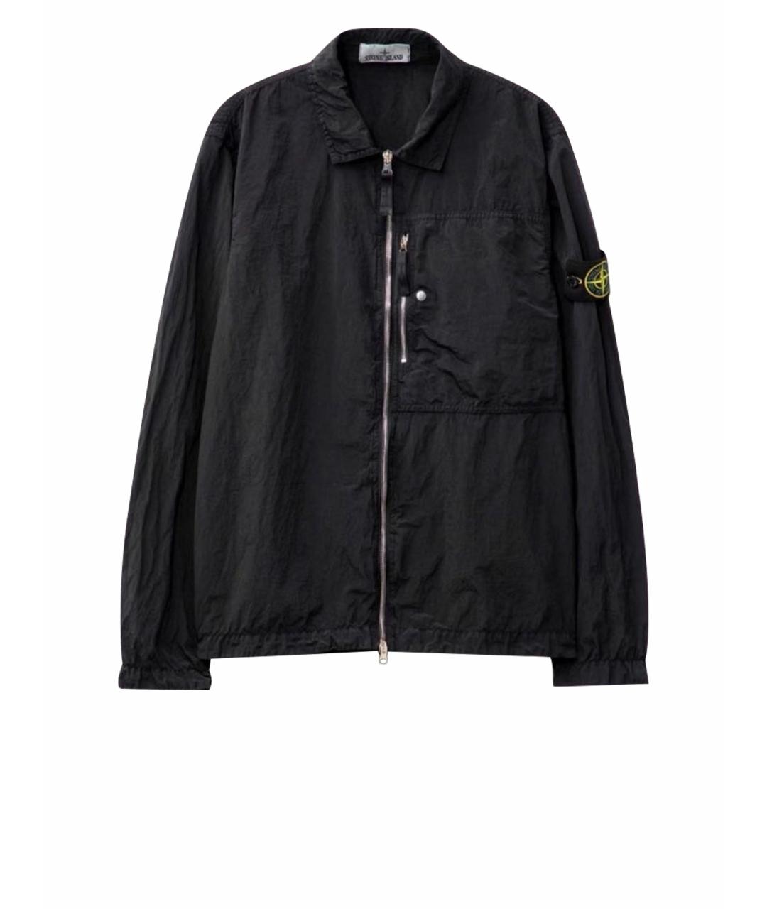 STONE ISLAND Черная куртка, фото 1