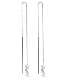 SAINT LAURENT Серьги