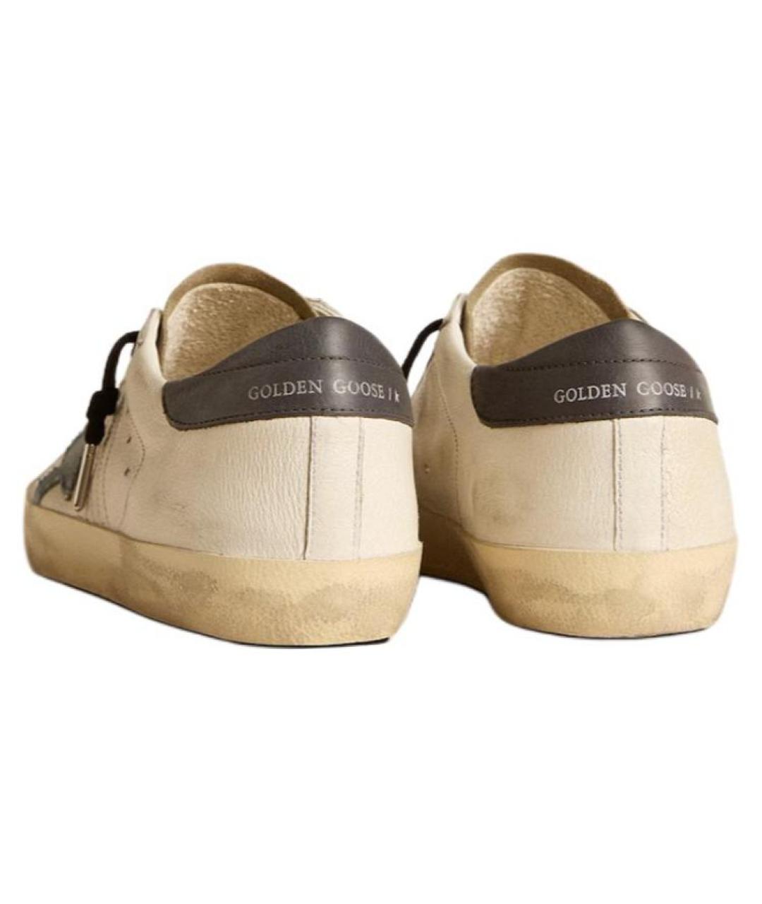 GOLDEN GOOSE DELUXE BRAND Бежевые низкие кроссовки / кеды, фото 3