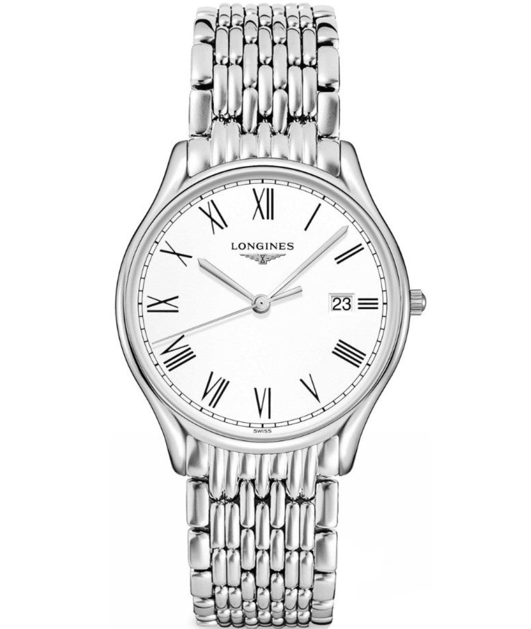 LONGINES Серебряные стальные часы, фото 10